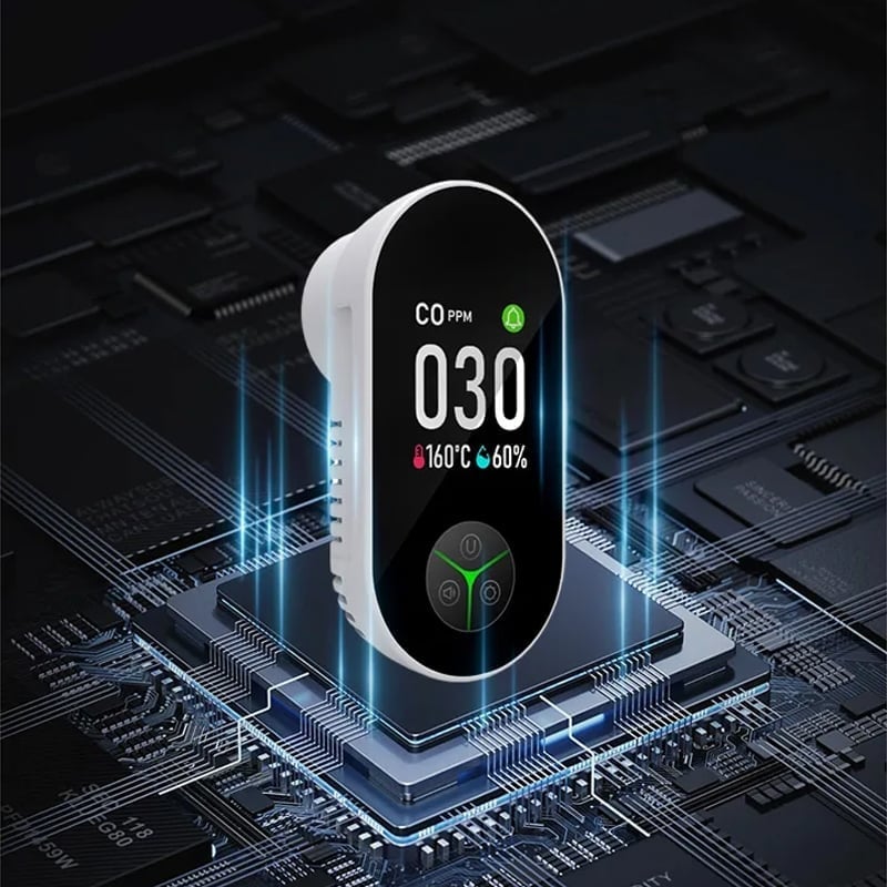 Co Temperature and Humidity Monitoring Alarm