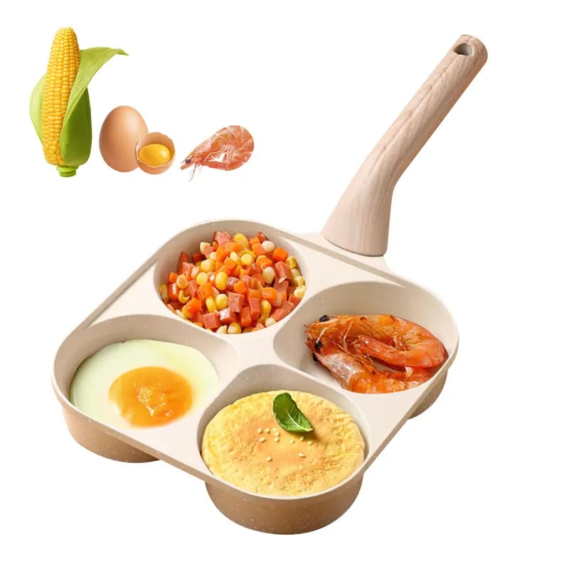 Universal 4-Cup Egg Frying Pan