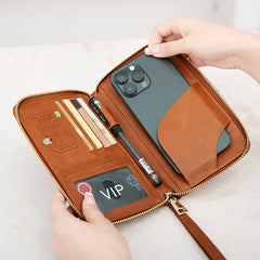 🤎Multi-Functional RFID Passport Wallet