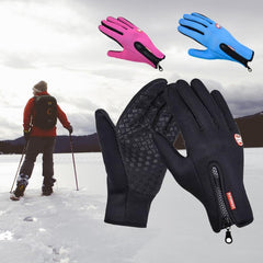 Winter gloves – windproof, waterproof, non-slip & touchscreen compatible (with optional USB heating function)