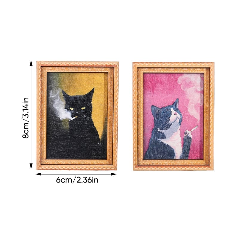 Cat Photo Frame Fridge Magnet