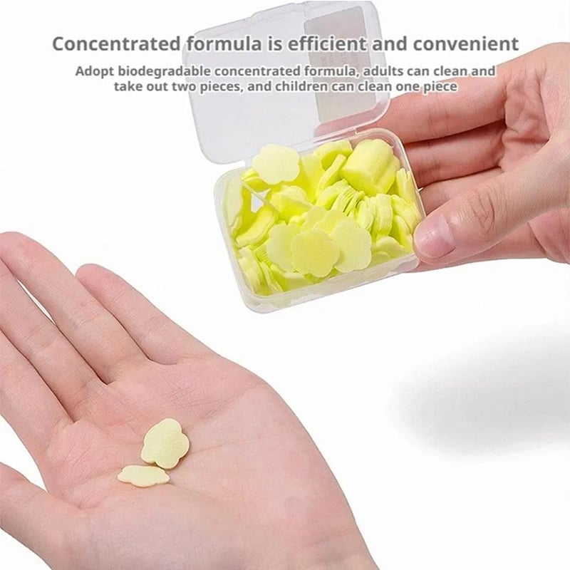 Petal Soap Paper Sheets – Lightweight Floral Hand Wash for Travel & Daily Use
