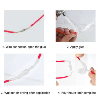 Liquid Insulating High Temperature Glue Color