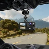 3 Channel Dash Cam Front and Rear Inside