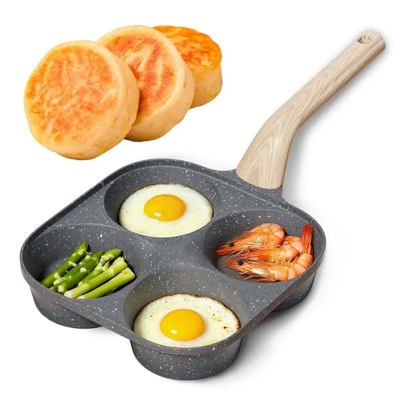 Universal 4-Cup Egg Frying Pan