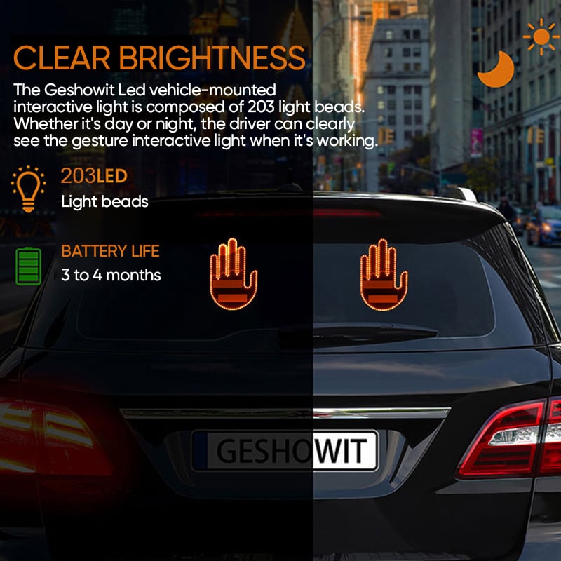 Car Finger Light