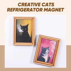 Cat Photo Frame Fridge Magnet