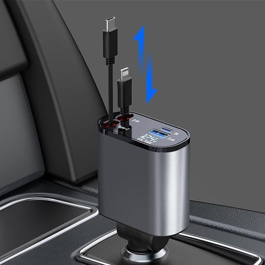 4 in 1 Fast Car Phone Charger
