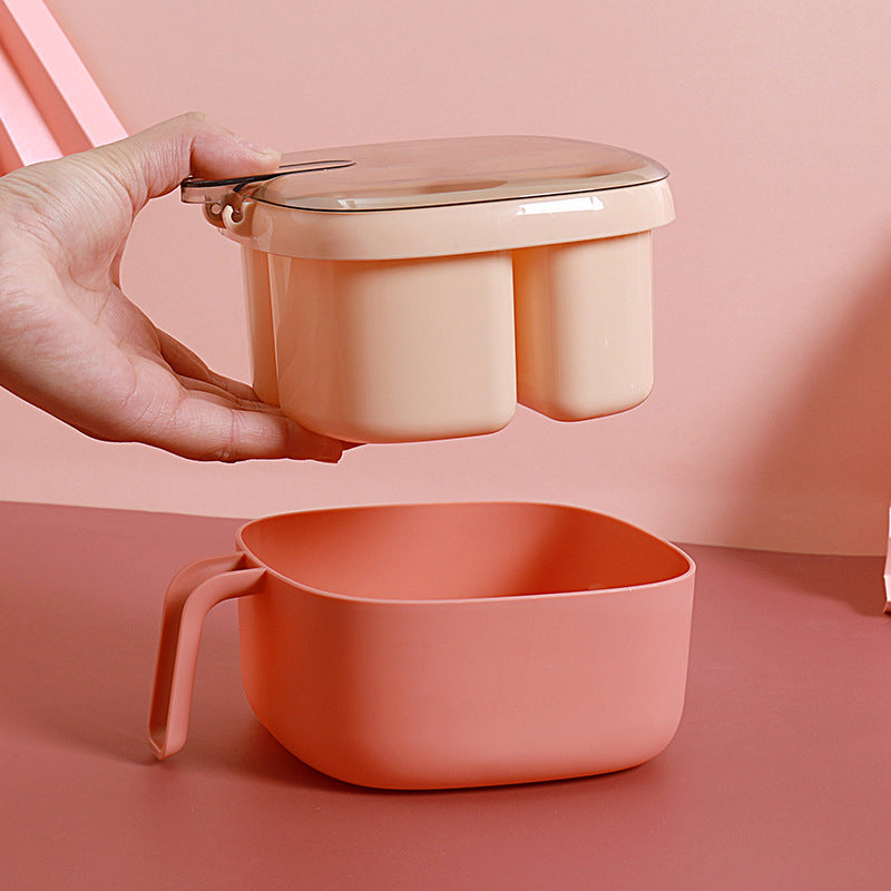 Four Seasoning Box With Lid
