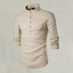 Madrid Roll-up Linen Shirt
