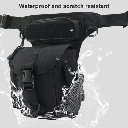 Nylon Waterproof Men Tactical Waist Pack Leg Travel Belt Bag