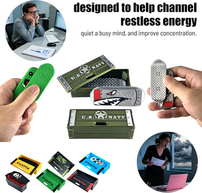 Flipping Fidget Toy Magnetic Fingerboard