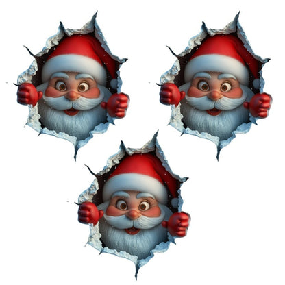 Santa Claus Wall Sticker Set