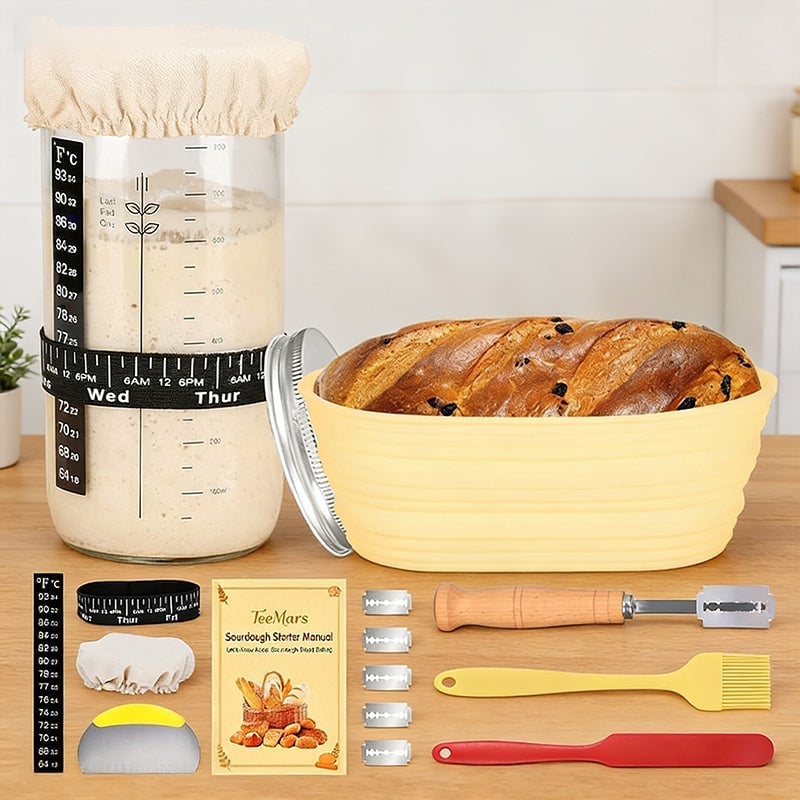 Sourdough Baking Essentials Starter Set