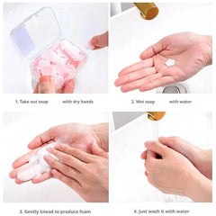 Petal Soap Paper Sheets – Lightweight Floral Hand Wash for Travel & Daily Use
