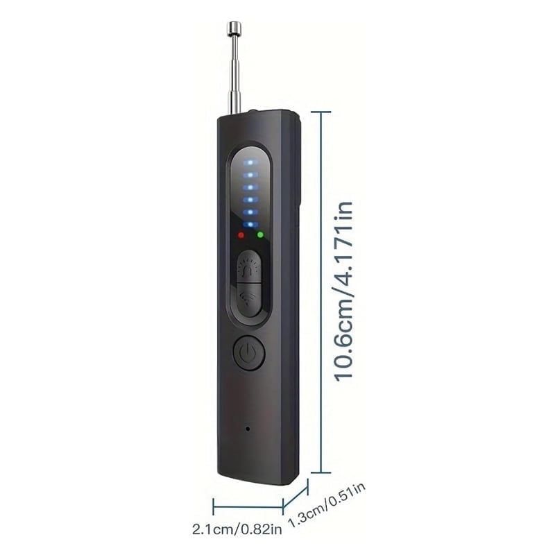 Portable Anti-Spy Camera Detector & RF Signal Scanner