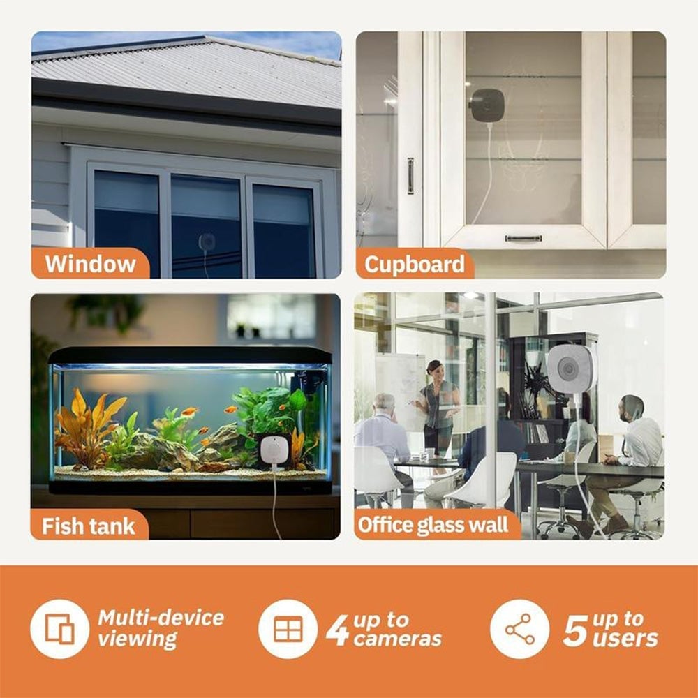 Smart 2K Window Security Camera