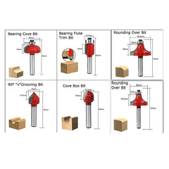 Shank Woodwork Tools Set