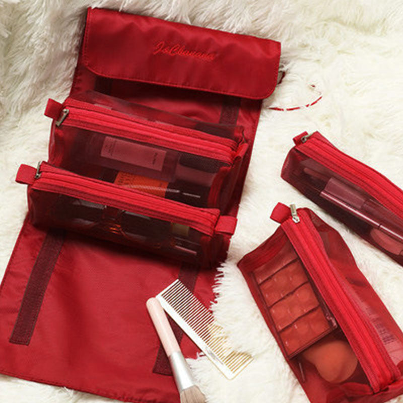 4-in-1 Hanging Cosmetic Organizer Bag