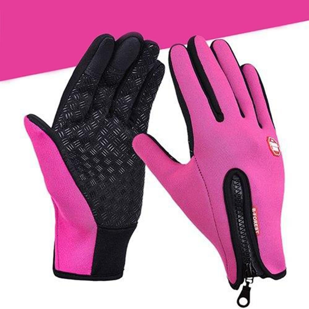 Winter gloves – windproof, waterproof, non-slip & touchscreen compatible (with optional USB heating function)