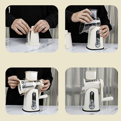 5 in 1 Cheese Vegetable Grater with Handle