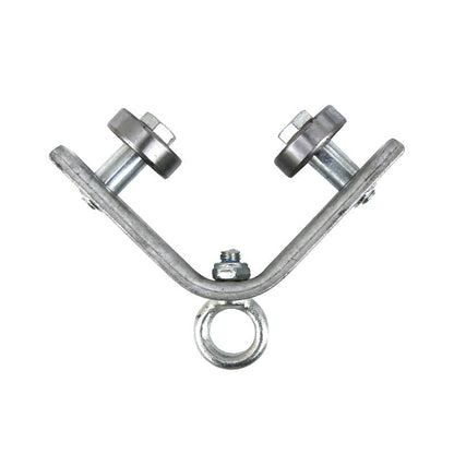 Angle Iron Track Hanging Line Pulley