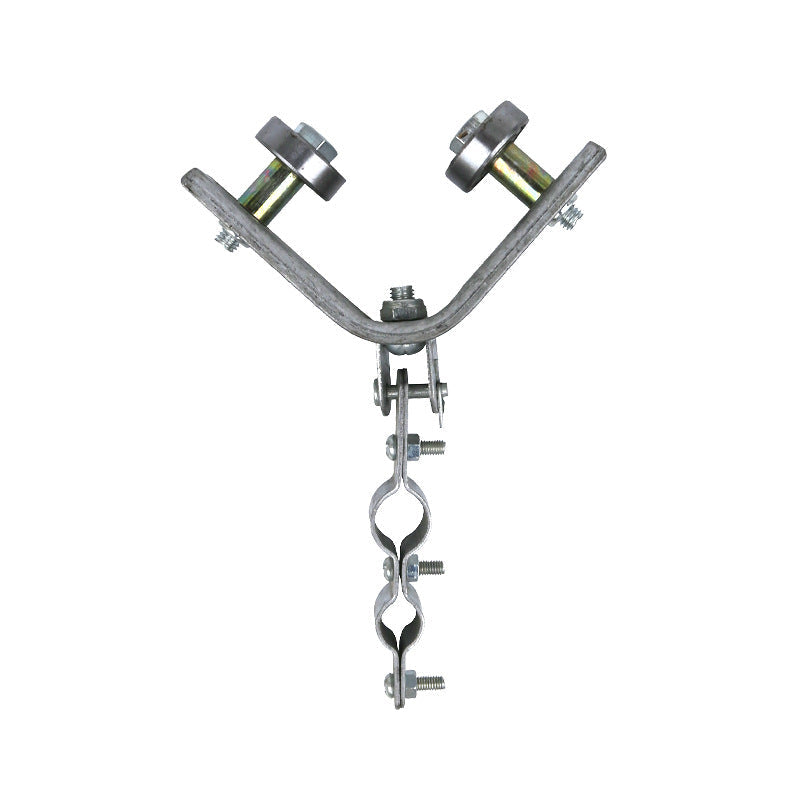 Angle Iron Track Hanging Line Pulley