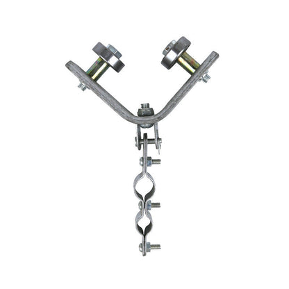 Angle Iron Track Hanging Line Pulley