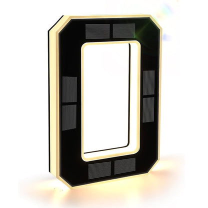 Solar-Powered Outdoor House Number Light