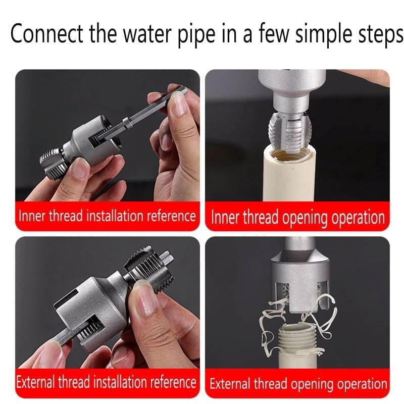 New Pipe Thread Cutting Tool