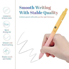 Minimalist Press Type Quick Drying Carbon Gel Pens