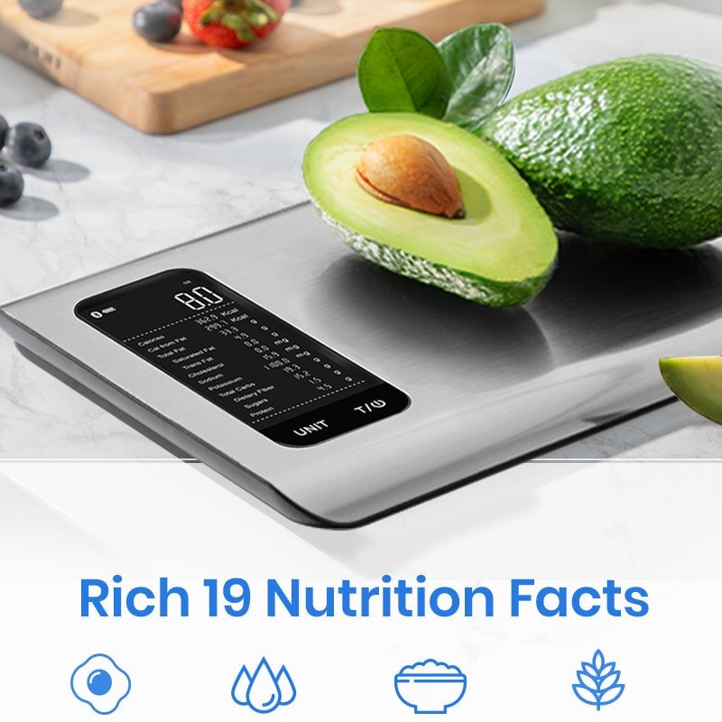 Smart Nutrition Tracking Kitchen Scale