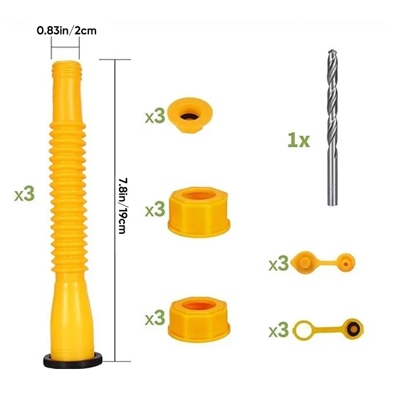 【Up to 60% Off】Upgraded Replacement Gas Can Spout With Flexible Nozzle