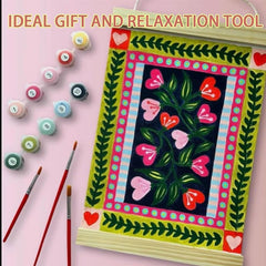 Hearts in Full Bloom Paint by Number Kit