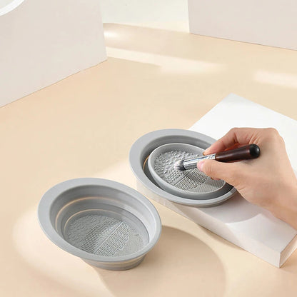 Silicone Makeup Brush Cleaner Bowl