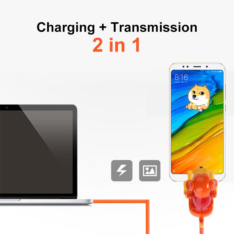 Funny Humping Dog Fast Charger Cable for iPhone