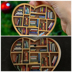 Cute Heart-shaped Bookshelf Decoration