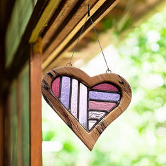 Wooden Painted Love Ornaments Home Decoration