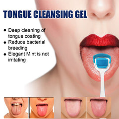 Fresh Breath Tongue Cleaning Gel Set