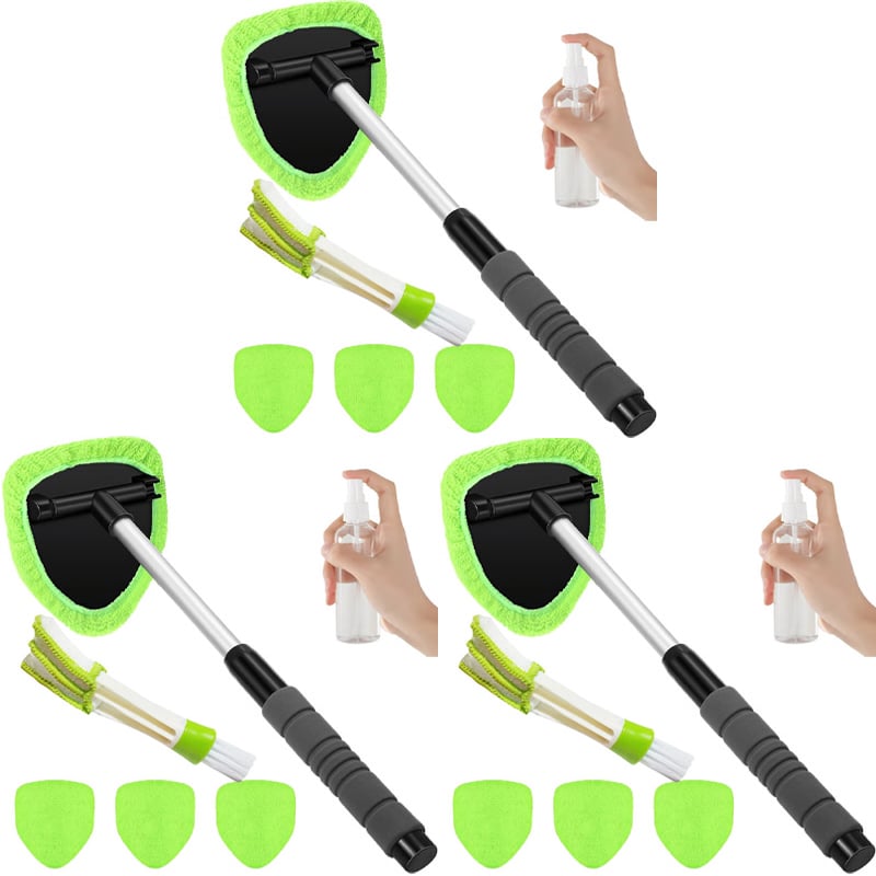 Automotive Glass Cleaning and Defogging Brush