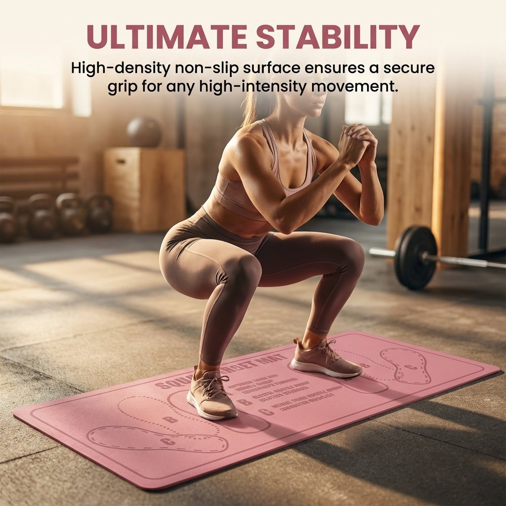 Pilates Squat Guide Mat