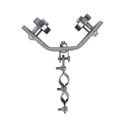 Angle Iron Track Hanging Line Pulley