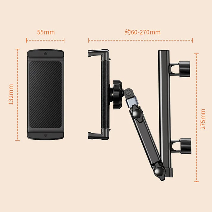Saker Tablet Holder for Car Headrest