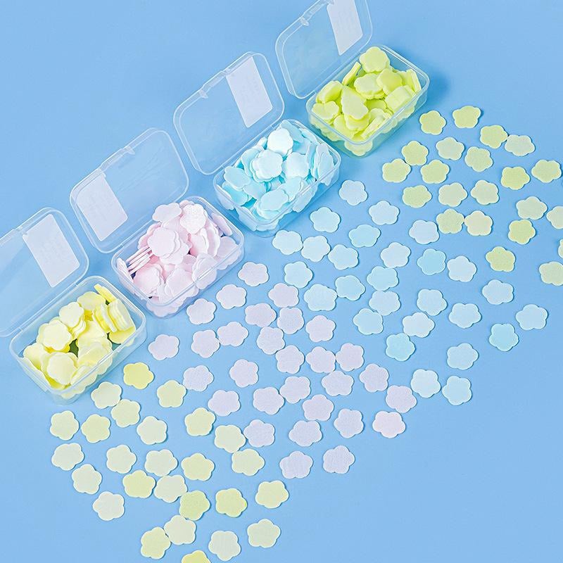 Petal Soap Paper Sheets – Lightweight Floral Hand Wash for Travel & Daily Use