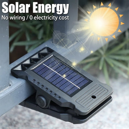 USB & Solar Powered Motion Sensor Clip Lights