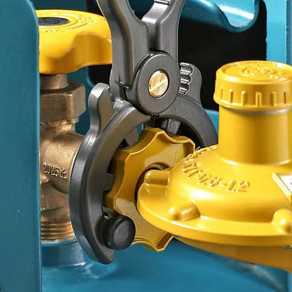 Special wrench for gas tank valve