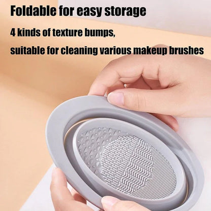 Silicone Makeup Brush Cleaner Bowl