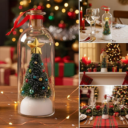 Christmas Tree in a Bottle