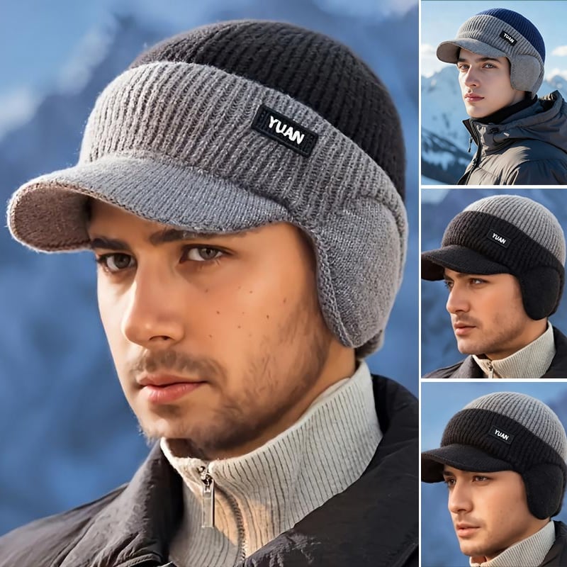 Windproof Thermal Cap with Visor