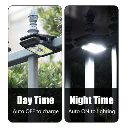 USB & Solar Powered Motion Sensor Clip Lights